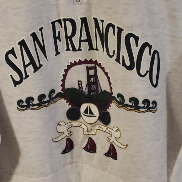 vintage san Francisco swether - Picture 2 of 5